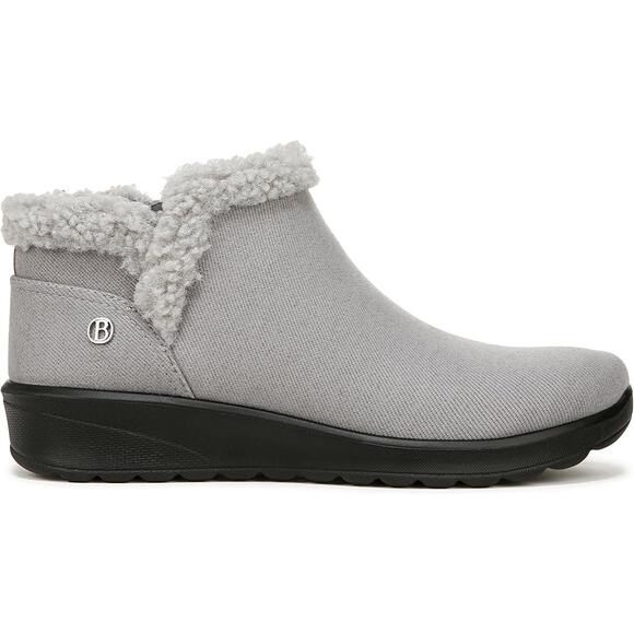NEW Life Stride Women's Greeting Washable Cold Weather Ankle Boot Light Gray 8M - Picture 6 of 7